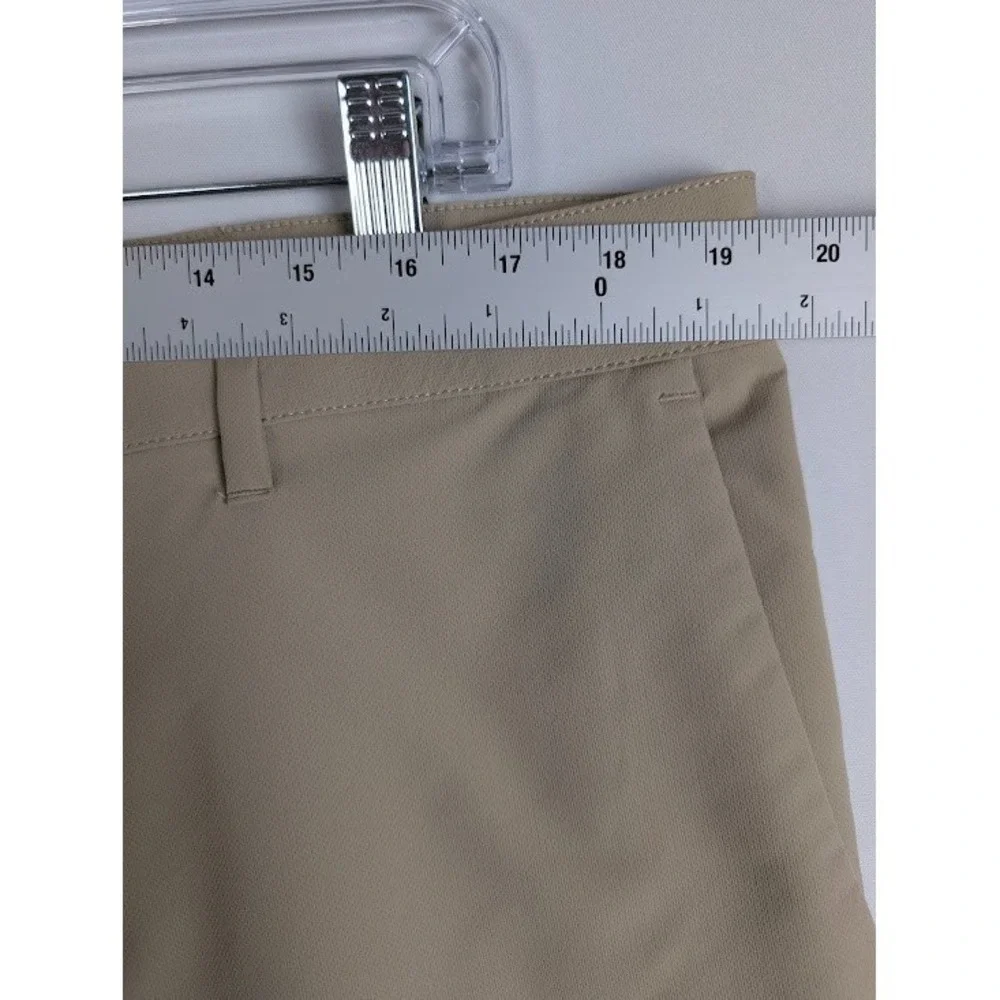Banana Republic Performance Chinos Mens 38x32‎ (Fits 39x31) Tan Zipper Pockets